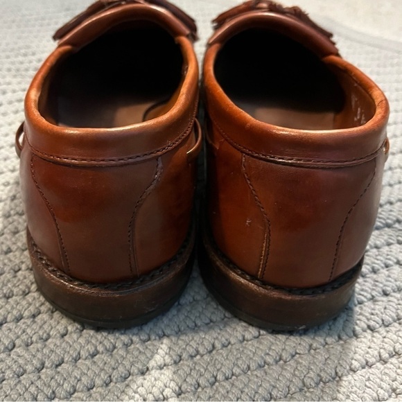 Allen Edmonds Alexandria Tassled Fringe Loafers Leather Kiltie Designer Mens 11 - Picture 7 of 10